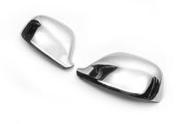Volkswagen Touareg 2002–2010 Krom spejldæksler 2007-2010 (2 stk., rustfrit stål) Carmos - Tyrkisk stål foto 2