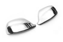 Volkswagen Touareg 2002–2010 Krom spejldæksler 2007-2010 (2 stk., rustfrit stål) Carmos - Tyrkisk stål foto 7