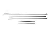 Volkswagen Touareg 2010–2018 Nedre vinduesliste (6 stk., rustfrit stål) OmsaLine - italiensk rustfrit stål foto 2