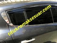 Renault Megane III 2009–2016 Øvre vindueslister (HB, 6 stk., rustfrit stål) foto 5