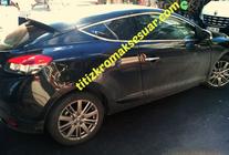 Renault Megane III 2009–2016 Øvre vindueslister (HB, 6 stk., rustfrit stål) foto 3