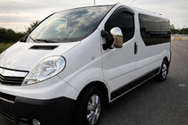 Nissan Primastar 2002–2014 Krom spejldæksler (2 stk.) foto 1