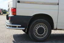 Volkswagen T4 Caravelle/Multivan 1990–2003 Bageste dobbelte hjørnebeskyttere AK003-Double (2 stk., rustfri stål) foto 3