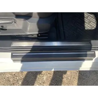 Carmos indvendige dørtrinslister (4 stk., rustfrit stål) foto 4