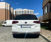 Volkswagen Passat B8 2015–2023 Udstødningsimitations-dæksler SD/SW (2015-2018, 2 stk., rustfrit stål) Carmos - Tyrkisk stål foto 3