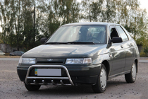 ВАЗ 2110-21115 1995–2015 Kængurubøjle WT003 60 mm (rustfrit stål) foto 2