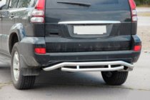 Toyota Land Cruiser Prado 120 2002–2009 Bageste beskyttelsesbøjle AK008-1 foto 3
