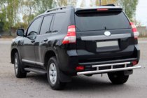 Toyota Land Cruiser Prado 150 2009–2023 Bagbøjle AK002-2v2 (rustfrit stål) foto 3