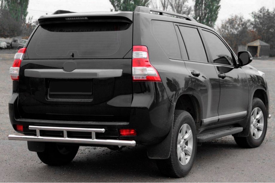 Toyota Land Cruiser Prado 150 2009–2023 Bagbøjle AK002-2v2 (rustfrit stål) Image