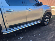 Toyota Hilux 2015– Sidetrin KB001 (rustfrit stål) foto 4