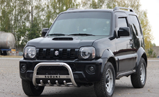 Suzuki Jimny 1998–2018 Bullbar QT006 (rustfrit stål) foto 3