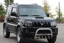Suzuki Jimny 1998–2018 Bullbar QT006 (rustfrit stål) foto 4