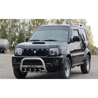 Bullbar QT006 (rustfrit stål) Suzuki Jimny 1998–2018 foto 3