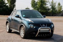 Nissan Juke 2010–2019 Kængurugitter QT012 (rustfrit stål) foto 3