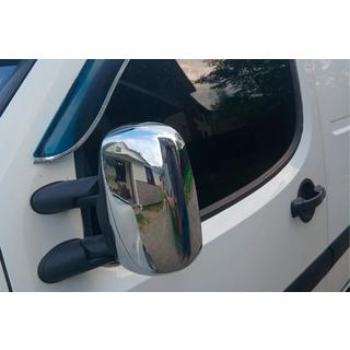 Krom spejlkåber (2 stk., plast) Fiat Doblo I 2001–2005 foto 3