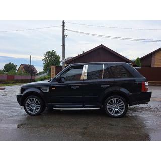 Dørstolpe-lister i rustfrit stål Range Rover Sport 2005–2013 foto 2