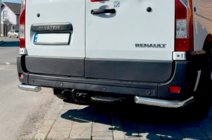Renault Master 2011–2023 Bageste hjørnestykker AK003 (2 stk., rustfrit stål) foto 7