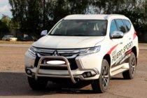 Mitsubishi Pajero Sport 2015– Frontbøjle WT022 (rustfrit stål) foto 3