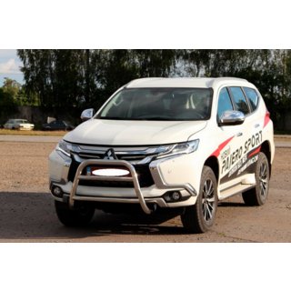 Frontbøjle WT022 (rustfrit stål) Mitsubishi Pajero Sport 2015– foto 3