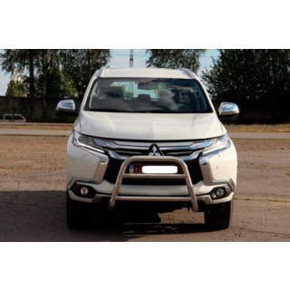 Frontbøjle WT022 (rustfrit stål) Mitsubishi Pajero Sport 2015– foto 2