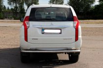 Mitsubishi Pajero Sport 2015– Bagkofangerbeskytter AK005 (rustfrit stål) foto 2