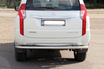 Mitsubishi Pajero Sport 2015– Bagkofangerbeskytter AK005 (rustfrit stål) foto 4