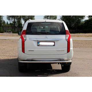 Bagkofangerbeskytter AK005 (rustfrit stål) Mitsubishi Pajero Sport 2015– foto 2