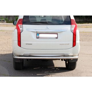 Bagkofangerbeskytter AK005 (rustfrit stål) Mitsubishi Pajero Sport 2015– foto 4