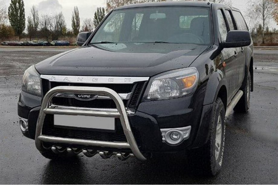 Ford Ranger 2007–2011 Bullbar QT008 (rustfrit stål) Image