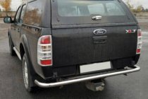 Ford Ranger 2007–2011 Bagkofangerbeskyttelse AK005 (rustfrit stål) foto 1
