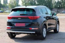 Kia Sportage 2015–2021 Bageste beskyttelsesbøjle AK002 (rustfrit stål) foto 2