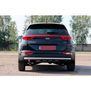 Bageste beskyttelsesbøjle AK002 (rustfrit stål) Kia Sportage 2015–2021 foto 4