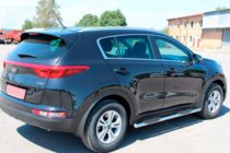 Kia Sportage 2015–2021 Siderør BB002 (2 stk., rustfrit stål) foto 2