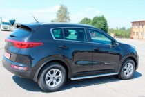 Kia Sportage 2015–2021 Siderør BB001 (2 stk., rustfrit stål) foto 3
