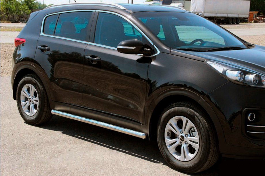 Kia Sportage 2015–2021 Siderør BB001 (2 stk., rustfrit stål) Image
