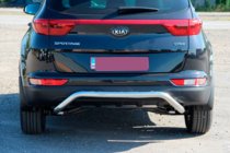 Kia Sportage 2015–2021 Bageste beskyttelsesbøjle AK007 (rustfrit stål) foto 2