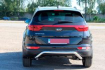 Kia Sportage 2015–2021 Bageste beskyttelsesbøjle AK007 (rustfrit stål) foto 4