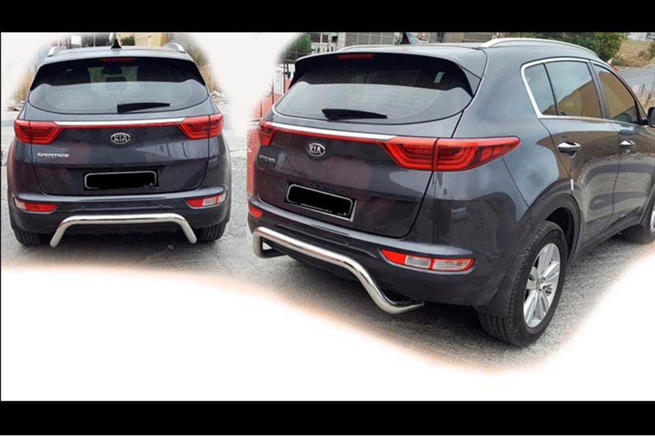 Kia Sportage 2015–2021 Bageste beskyttelsesbøjle AK007 (rustfrit stål) Image