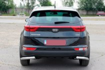 Kia Sportage 2015–2021 Bagbeskyttelse hjørner AK003 (rustfrit stål) foto 5