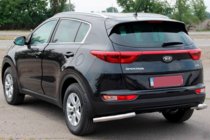 Kia Sportage 2015–2021 Bagbeskyttelse hjørner AK003 (rustfrit stål) foto 3