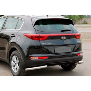 Bagbeskyttelse hjørner AK003 (rustfrit stål) Kia Sportage 2015–2021 foto 1