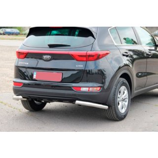 Bagbeskyttelse hjørner AK003 (rustfrit stål) Kia Sportage 2015–2021 foto 2