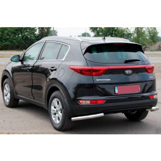 Bagbeskyttelse hjørner AK003 (rustfrit stål) Kia Sportage 2015–2021 foto 3