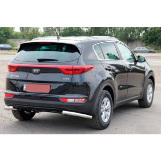Bagbeskyttelse hjørner AK003 (rustfrit stål) Kia Sportage 2015–2021 foto 4