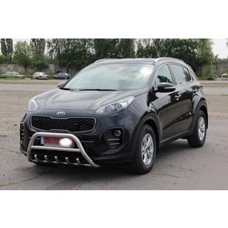 Kængurugitter WT003 (rustfrit stål) Kia Sportage 2015–2021 foto 4