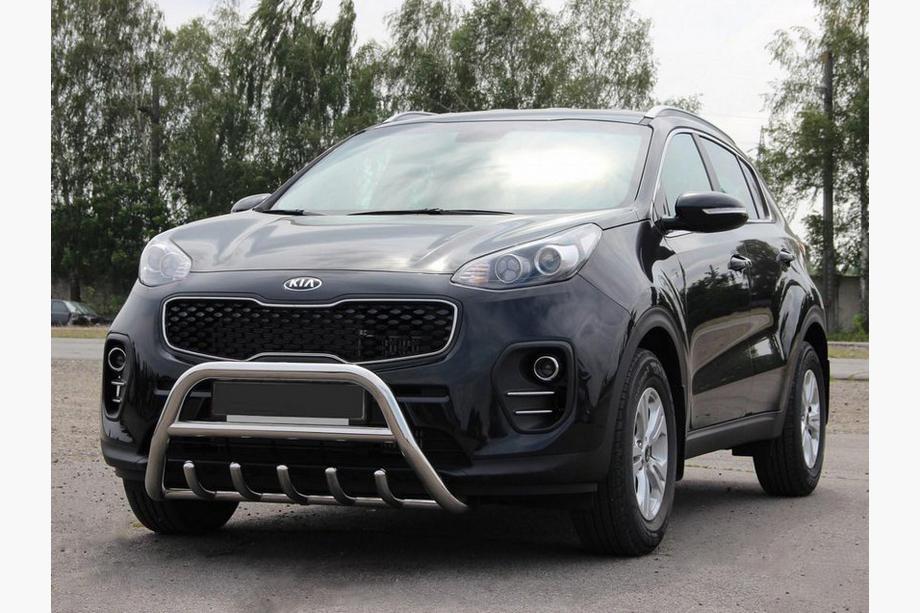 Kia Sportage 2015–2021 Kængurugitter WT003 (rustfrit stål) Image