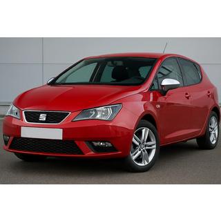 Spejlkapper i rustfrit stål (2 stk.) Seat Ibiza 2010–2017 foto 1