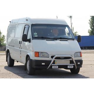 Kængurubøjle WT006 (rustfri stål) Ford Transit 1991–2000 foto 1