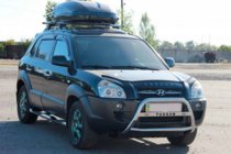 Hyundai Tucson JM 2004– Kængurubøjle WT025 (rustfrit stål) foto 3