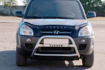 Hyundai Tucson JM 2004– Kængurubøjle WT025 (rustfrit stål) foto 1